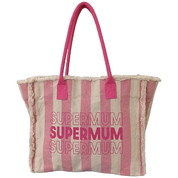 Tasche SAC, pink/beige, 39x15x32 cm