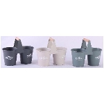 PflanzTopf Plantes, 26,8x26,8x21,5 cm