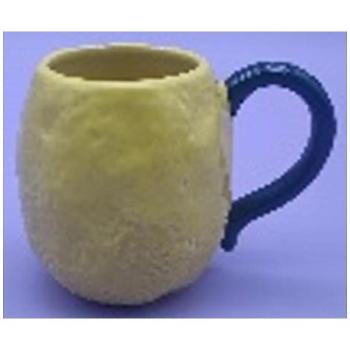 ZitronenTasse Frutta, gelb, Porzellan, 12x8,5x9 cm