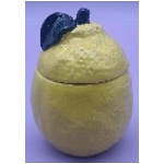 ZitronenDose Frutta, gelb, Porzellan, 8,3x8,3x11,3 cm