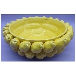 ZitronenSchale Frutta, gelb, Porzellan, 35x35x11,5 cm