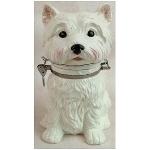 Süßigkeitenhalter Hund XOXO, Keramik, 18x14x24 cm
