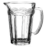 Glas-Krug Verrerie, klar, Glas, 12,3x12,3x20 cm