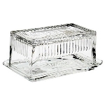 Butterdose Verrerie, klar, Glas, 16,7x10x8,3 cm