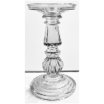 Kerzenhalter Verrerie, klar, Glas, 10x10x19 cm