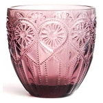 Glas Verrerie, pink, Glas, 8,7x8,7x10 cm