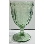 Weißweinglas Verrerie, grün, Glas, 7,6x7,6x14,5 cm