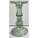 Kerzenhalter Verrerie, grün, Glas, 10x10x19 cm
