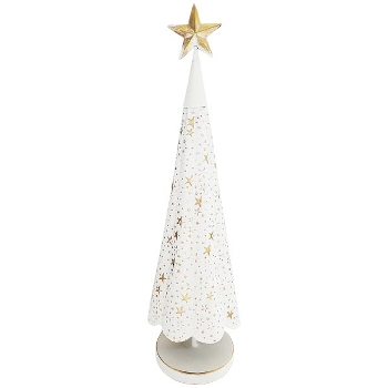 Tannenbaum ClairBlanc, Metall, 17x17x59 cm