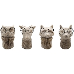 Topf DUR, grau, Zement, 13x13x21 cm, 16,5x15x22 cm