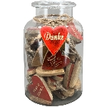 HerzHänger im Glas Dost, rot, Holz/Glas, 6,5x1x7 cm