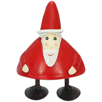 Santa Kanu, rot, Metall, 6x4x9 cm