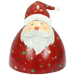 Santa Kanu, rot, Metall, 20x17x22 cm