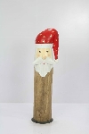 Santa Kanu, Holz/Metall, 11x10x40 cm