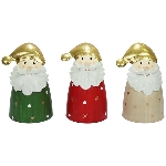 Zaunhocker Santa Kanu, Metall, 11x10x17 cm