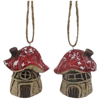 Pilzhänger Marta, Stoneware, 5,7x5,1x6,2 cm