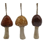 Pilzhänger Marta, Stoneware, 5,5x5,5x10,9 cm