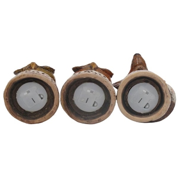 Eule und Fuchs Marta, Stoneware, 7,1x5,7x10,2 cm