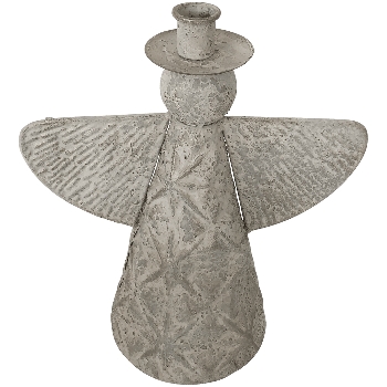 Kerzenhalter Engel ArtFerro, Metall, 22,5x13x26 cm