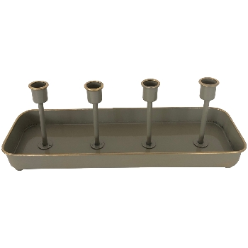 KerzenhalterArtFerro, Metall, 38,5x12,5x16 cm