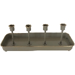 KerzenhalterArtFerro, Metall, 38,5x12,5x16 cm