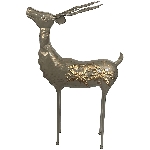 Rentier ArtFerro, Metall, 66x20x117 cm