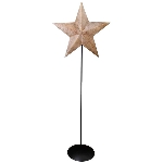 Stern mit Stab Dost, Holz/Metall, 62x34x173 cm