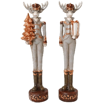 Rentier Lilian, Polyresin, 5,5x4,2x20,5 cm