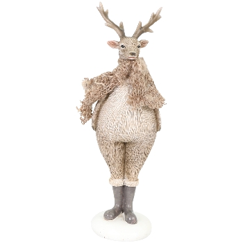 Rentier Lilian, Polyresin, 13,5x9x36,5 cm