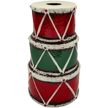 Kerzenhalter Marta, Keramik, 9x9x15,3 cm