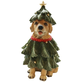 Hund Lilian, Polyresin, 14x13x24 cm