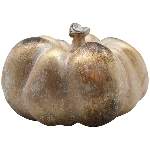Kürbis Lilian, Polyresin, 24x23,5x14,5 cm