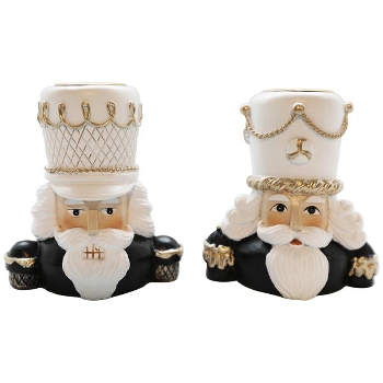 Kerzenhalter Lilian, Polyresin, 7,5x5,5x8,5 cm