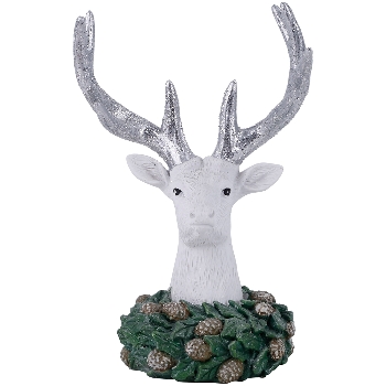 RentierKopf Lilian, Polyresin, 12,5x10x19,5 cm