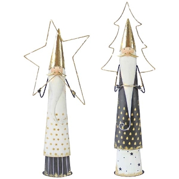 Santa ArtFerro, Metall, 24x9x85 cm, 30x9x80 cm