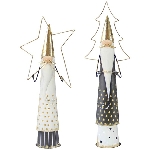 Santa ArtFerro, Metall, 24x9x85 cm, 30x9x80 cm