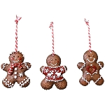 GingerbreadmanHänger Gingerbread, Polyresin, 6,5x5x0,5 cm