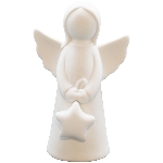 Engel Blanche, Porzellan, 10x7,3x15,9 cm