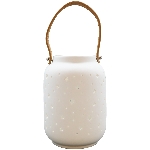Laterne Blanche, Porzellan, 12,3x12,3x16,9 cm
