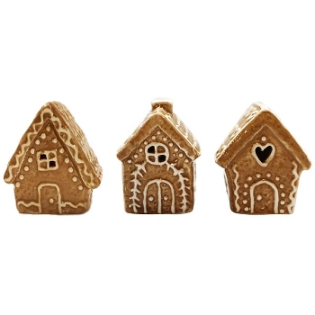 LebkuchenHaus KartenHalter Gingerbread, Dolomite