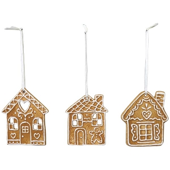 LebkuchenHänger Gingerbread, Dolomite, 10,2x1x6 cm