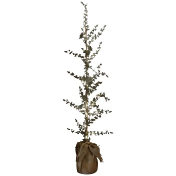 TannenBaum mit LEDs ArtificialNature, grün, PE, 20x20x150 cm