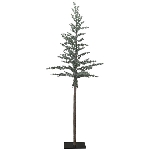 TannenBaum mit LEDs ArtificialNature, grün, PE/Metall, 40x40x120 cm
