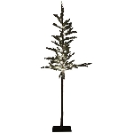 TannenBaum mit LEDs ArtificialNature, grün, PE/Metall, 40x40x120 cm