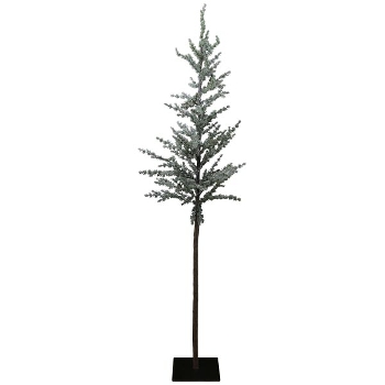TannenBaum mit LEDs ArtificialNature, grün, PE/Metall, 45x45x150 cm