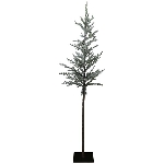 TannenBaum mit LEDs ArtificialNature, grün, PE/Metall, 45x45x150 cm