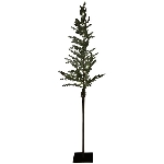 TannenBaum mit LEDs ArtificialNature, grün, PE/Metall, 45x45x150 cm
