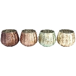 Windlicht Vitreous, Glas, 13,5x13,5x11 cm