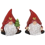 Gnom Lilian, rot, Polyresin, 4x3,5x5 cm