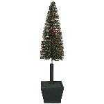 Tannenbaum GlisseR, Kunststoff, 13x13x53 cm